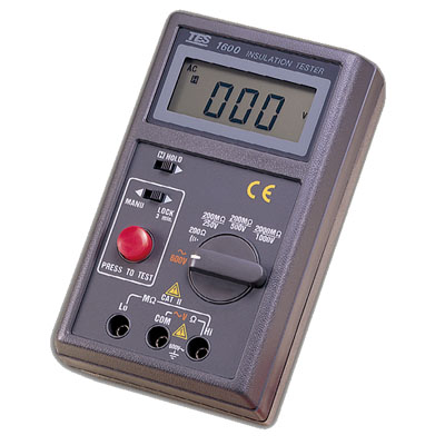 臺灣泰仕數字式絕緣測試器TES-1600