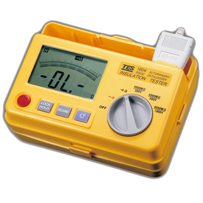 臺灣泰仕RS-232記錄式數位絕緣測試器TES-1604