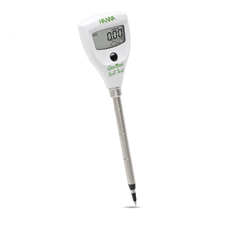 哈納微電腦土壤電導率EC -溫度℃測定儀HI98331
