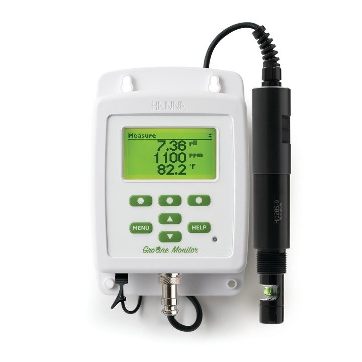 哈納微電腦pH-EC-TDS-℃連續測定儀HI981421
